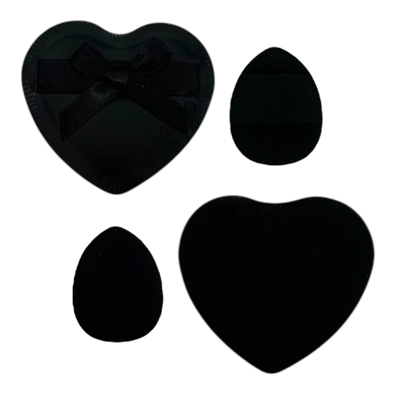 SET X3 BORLAS ELEGANTE NEGRO LEMON BEAUTY