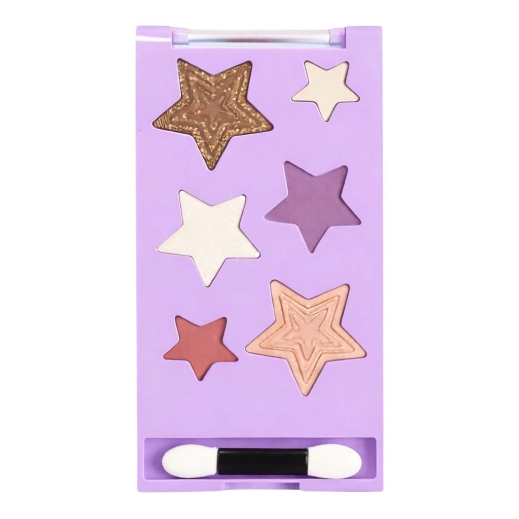 PALETA DE SOMBRAS X6 TONOS GRABADORA SANRIO STITCH LABUBU BIGGERBOWIE