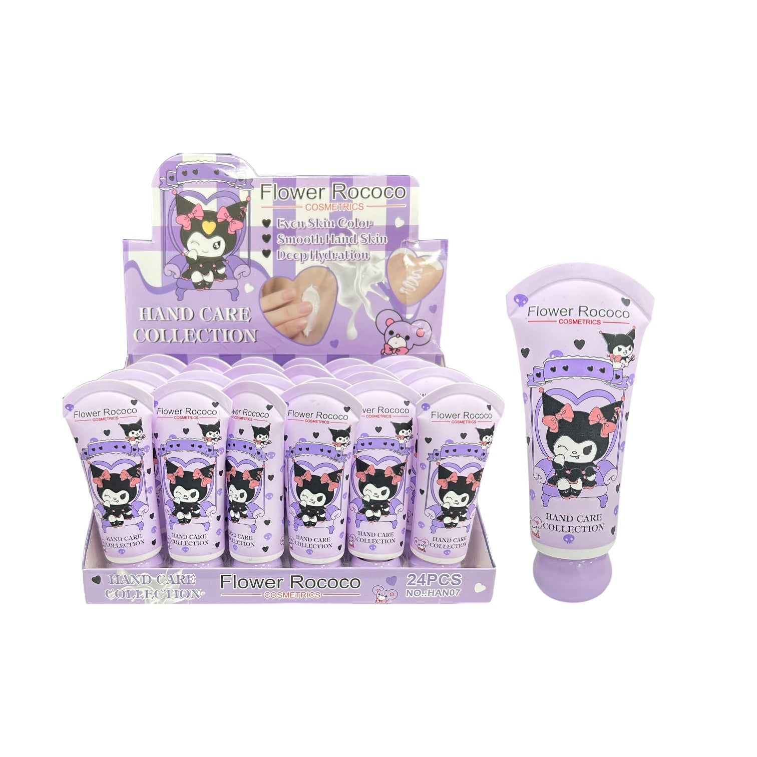 CREMA DE MANOS KUROMI FLOWER ROCOCO