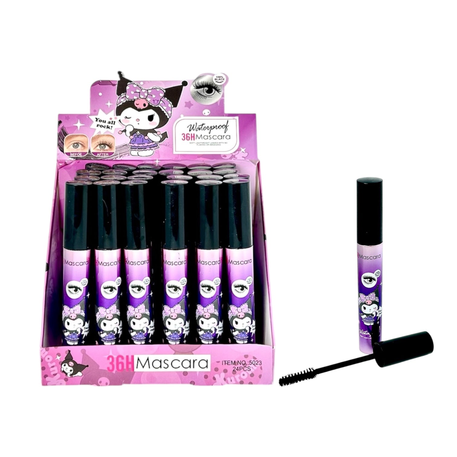 PESTAÑINA 36H MASCARA KUROMI YOU ALL ROCK