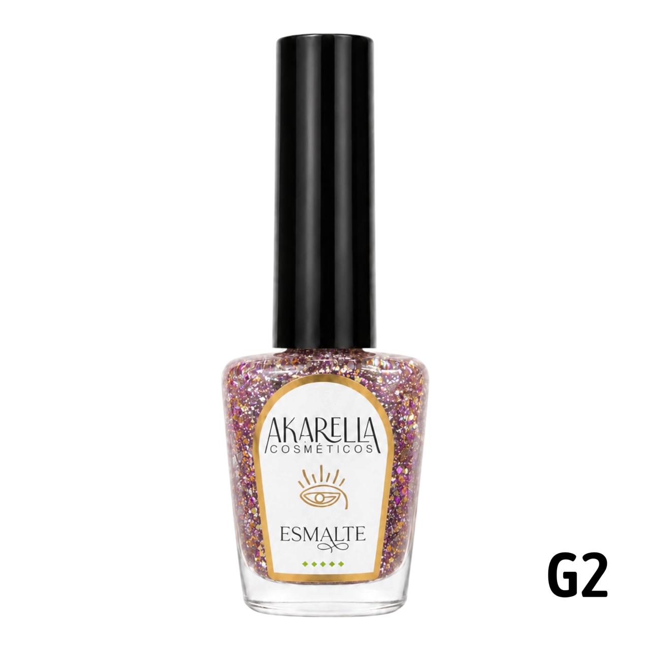 ESMALTE TONO G2 12ML AKARELLA
