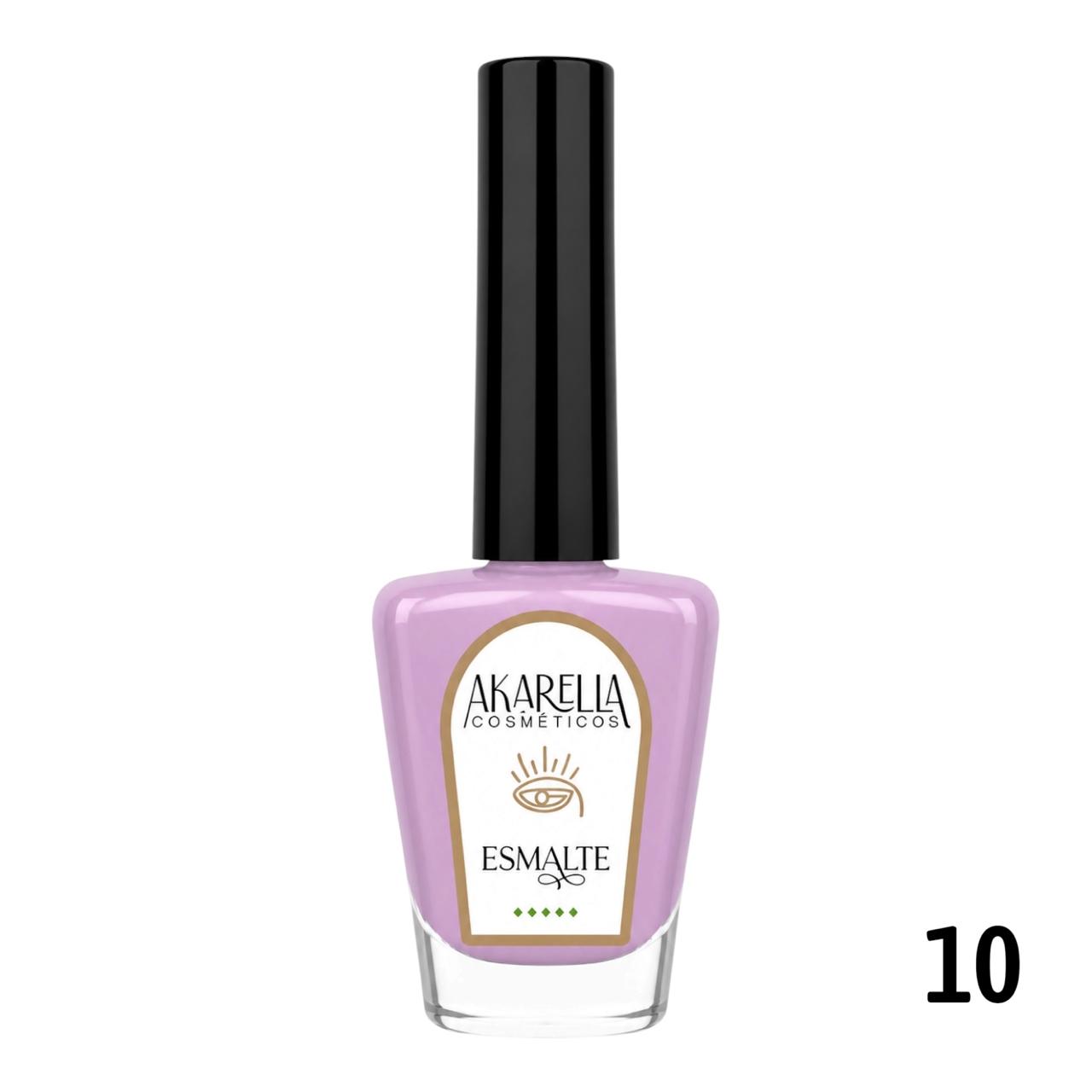 ESMALTE TONO 10 12ML AKARELLA