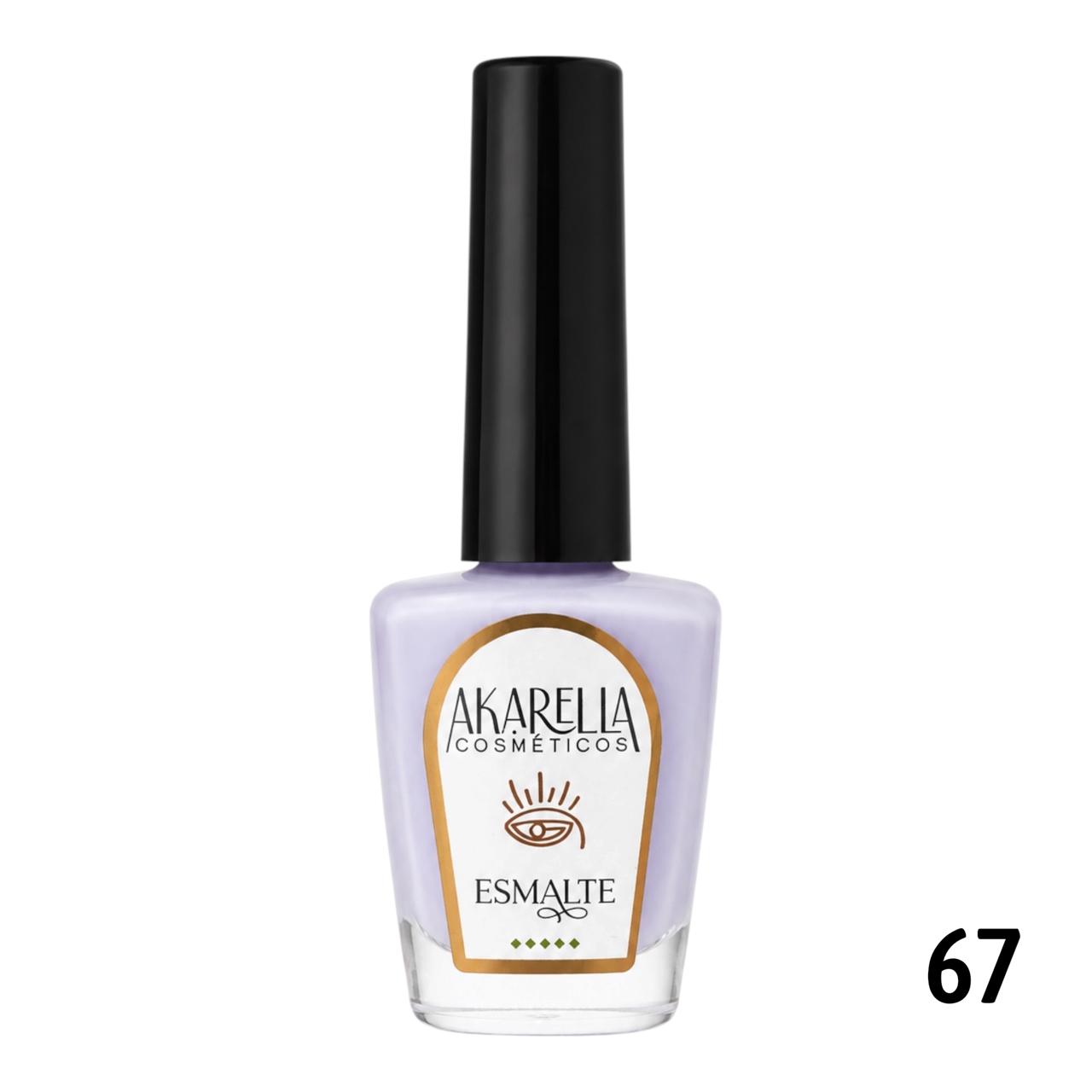 ESMALTE TONO 67 12ML AKARELLA