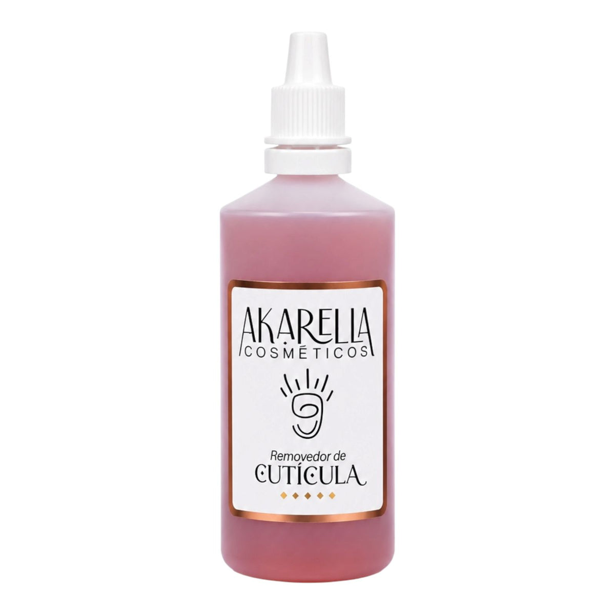 REMOVEDOR DE CUTICULA MORADO 120ML AKARELLA