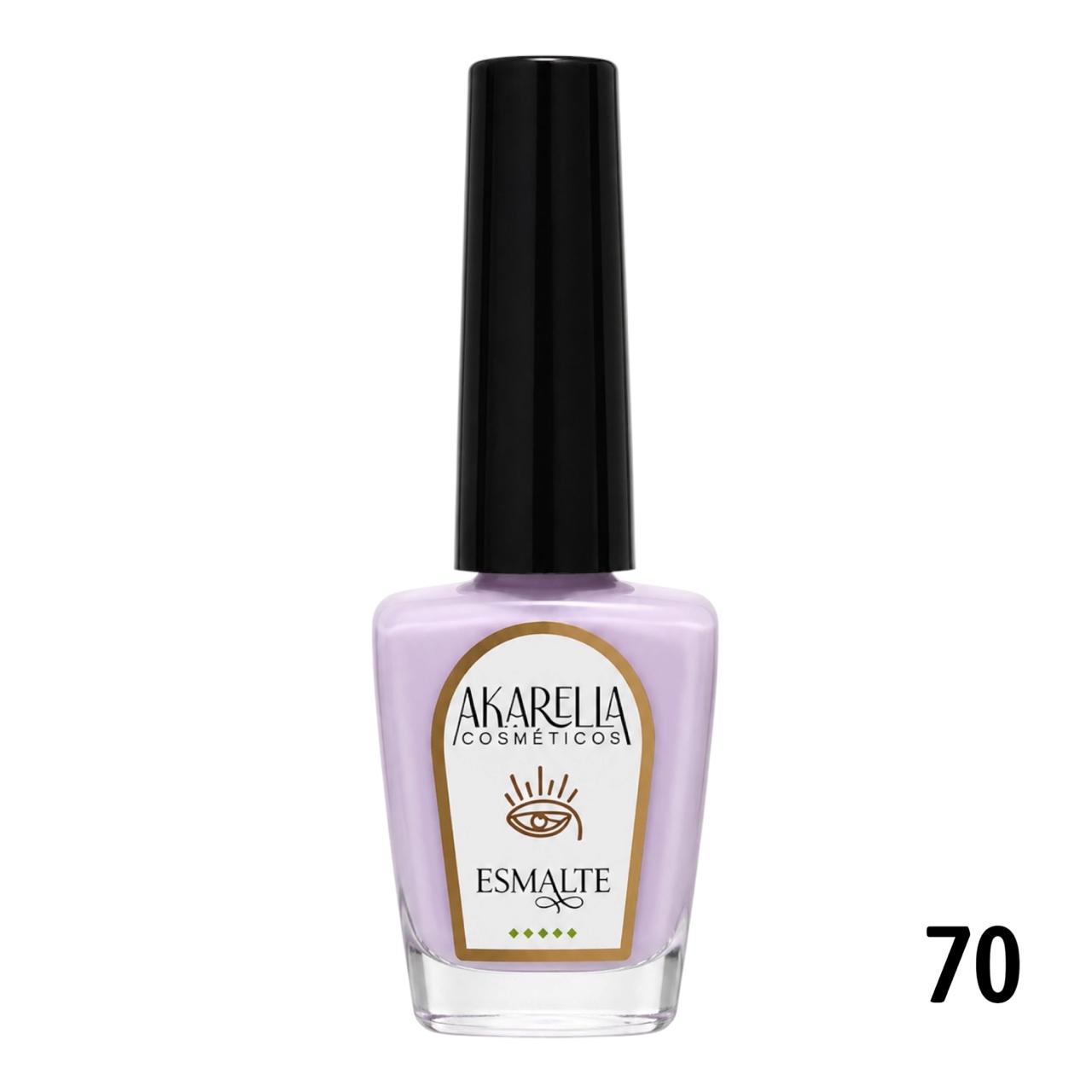 ESMALTE TONO 70 12ML AKARELLA