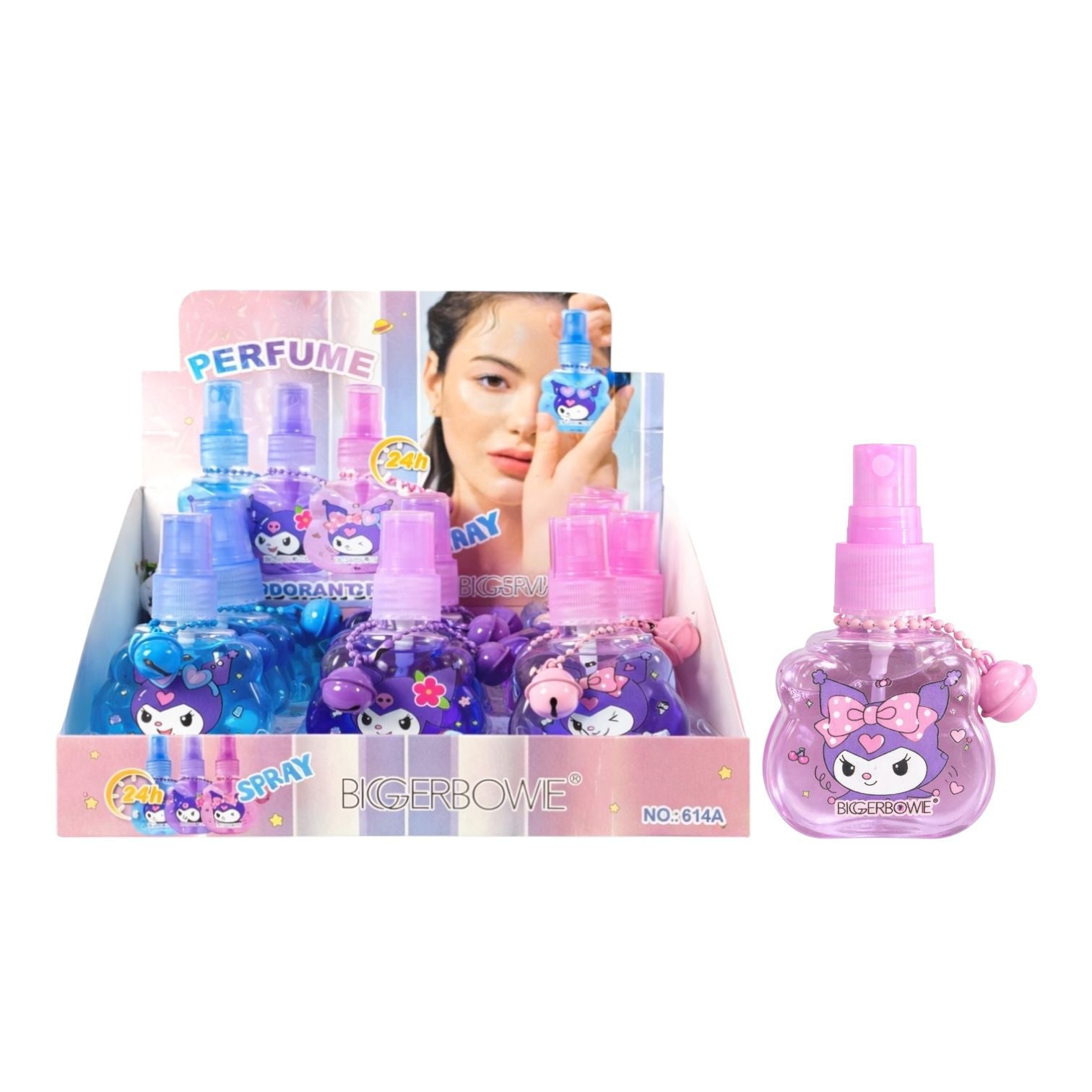 PERFUME PEQUE KUROMI SONAJERO BIGGERBOWIE