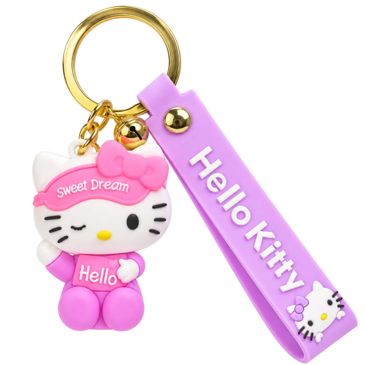 LLAVERO HELLO KITTY VASITO AVIONETA / CABEZAS PERSONAJES / NUBE / PALETICAS SANRIO / STITCH LOTSO
