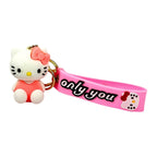 LLAVERO HELLO KITTY VASITO AVIONETA / CABEZAS PERSONAJES / NUBE / PALETICAS SANRIO / STITCH LOTSO