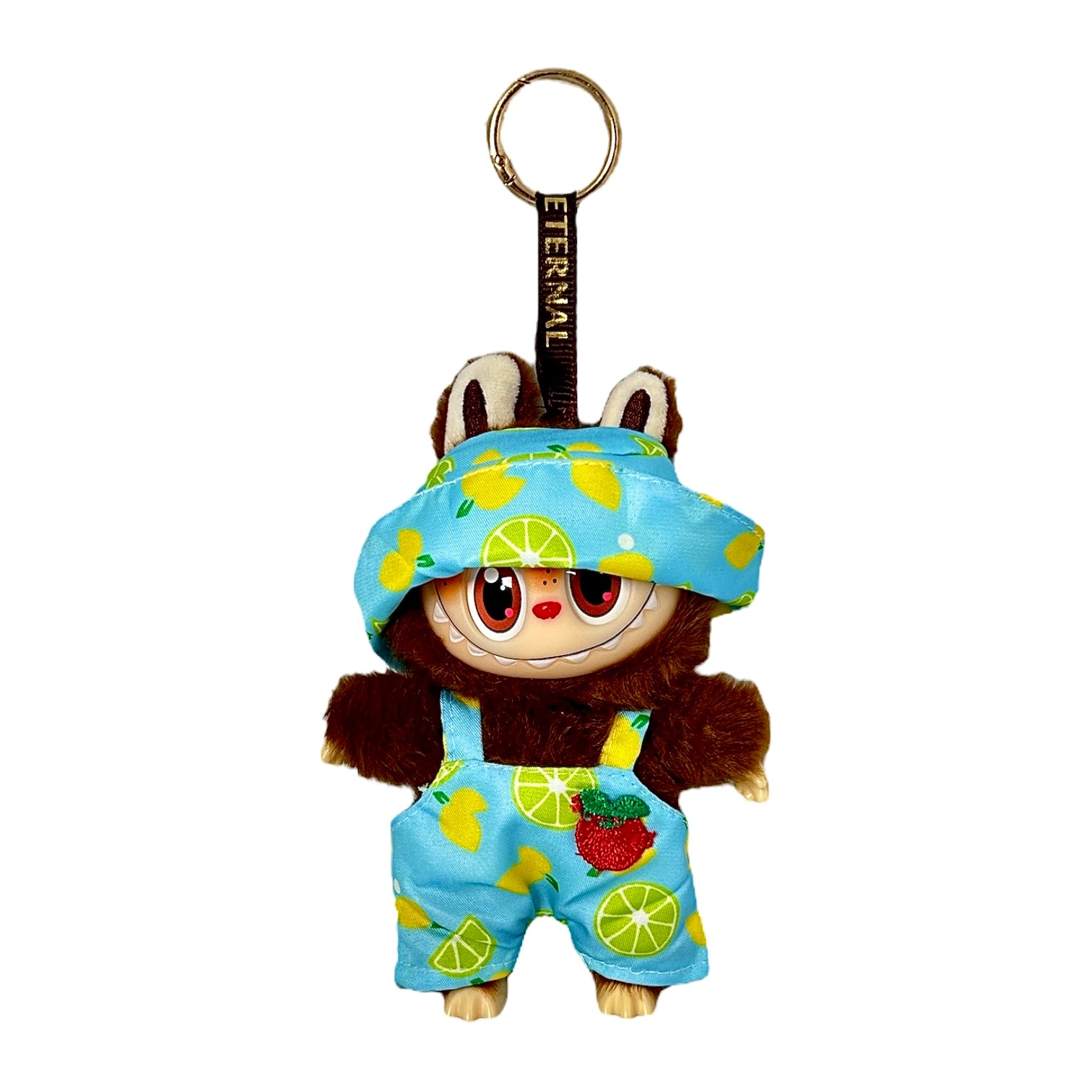 LLAVERO MUÑECO LABUBU CON ROPA