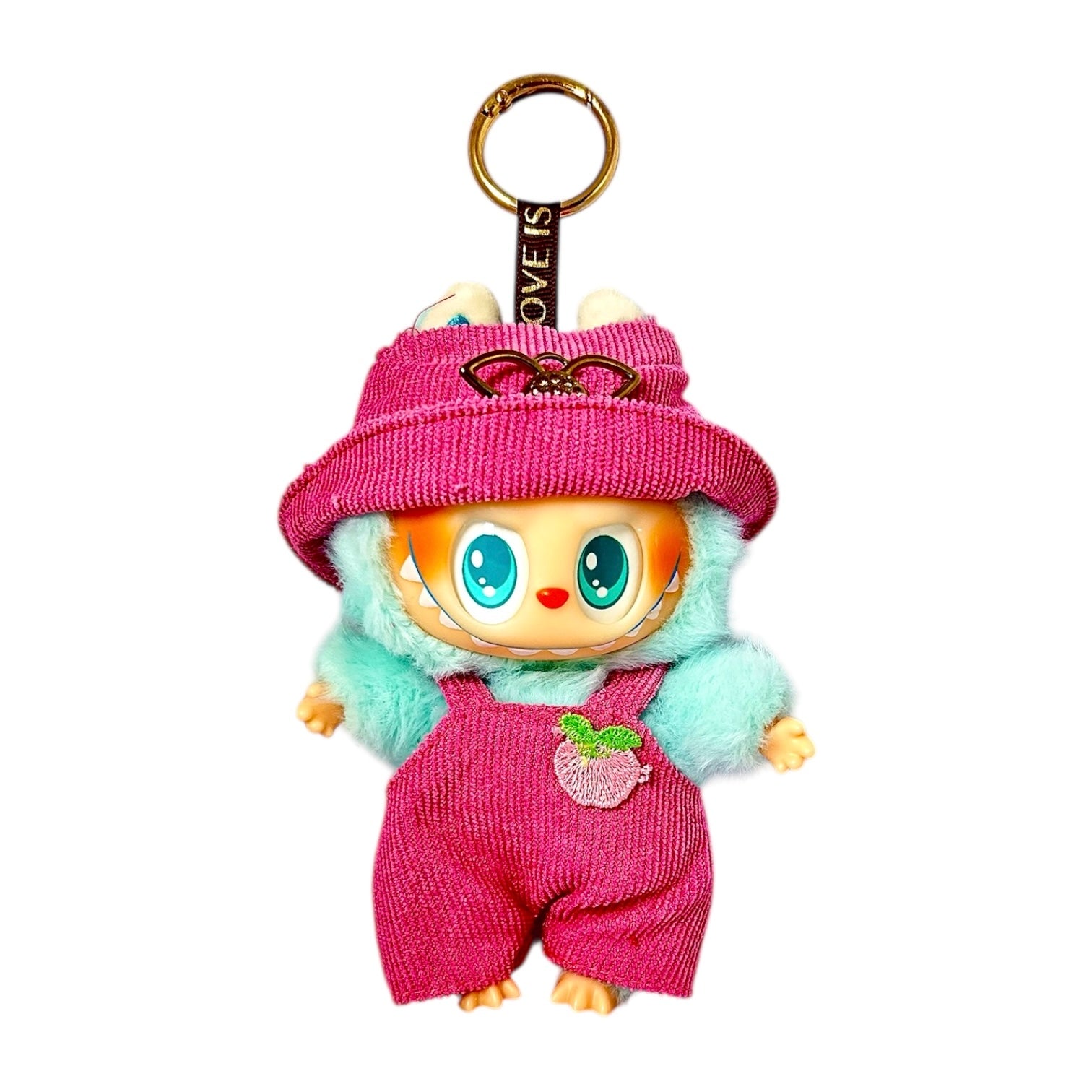 LLAVERO MUÑECO LABUBU CON ROPA