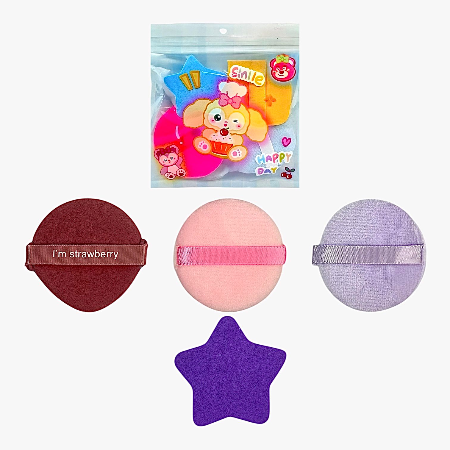 BOLSITA X3 BORLAS Y 1 BEAUTY BLENDER
