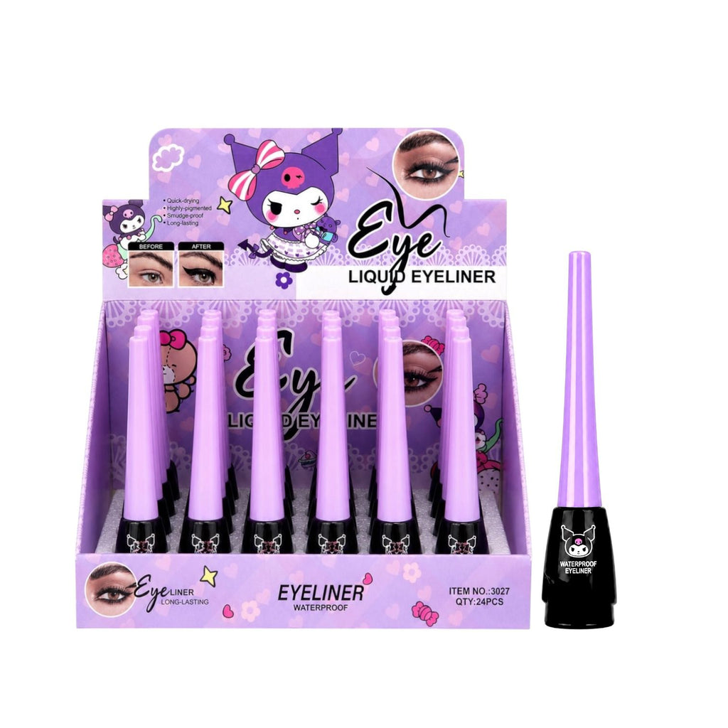 DELINEADOR LIQUIDO EN PLUMON KUROMI WATERPROOF EYELINER