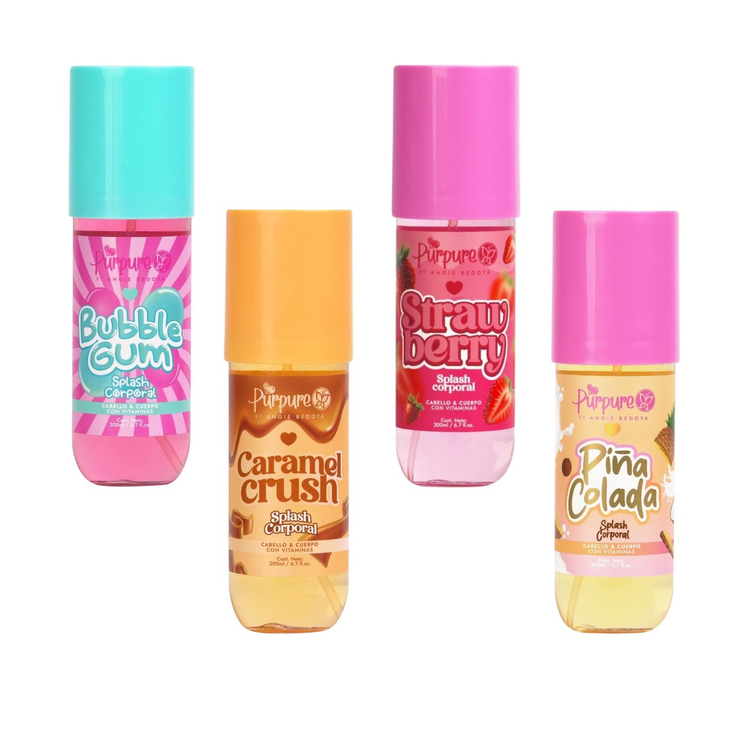 SPLASH CABELLO Y CUERPO 200ML PURPURE