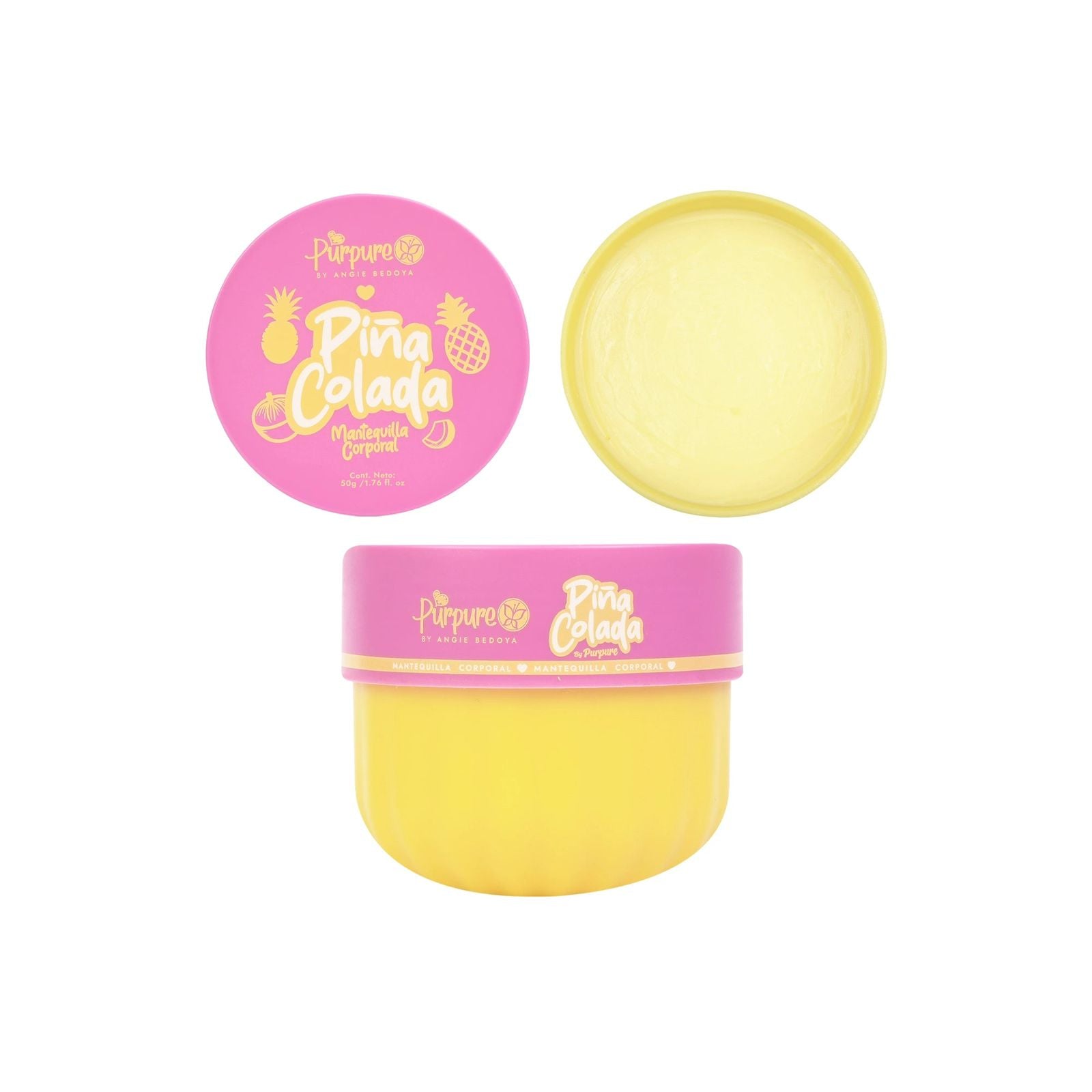 MINI MANTEQUILLA CORPORAL BUBBLE GUM 50G PURPURE