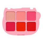 PALETA X6 RUBORES HELLO KITTY MOÑITO ALL FRIENDS WINKED