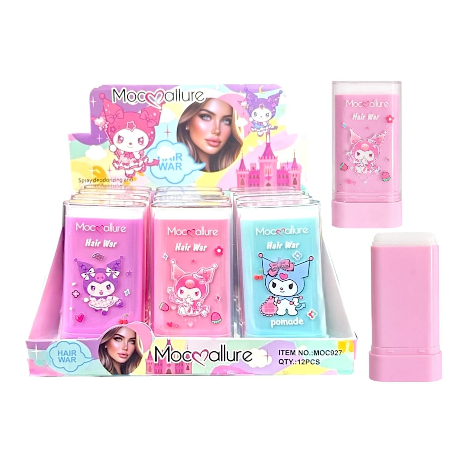 CERA PARA EL CABELLO HAIR WAR KUROMI MOCALLURE