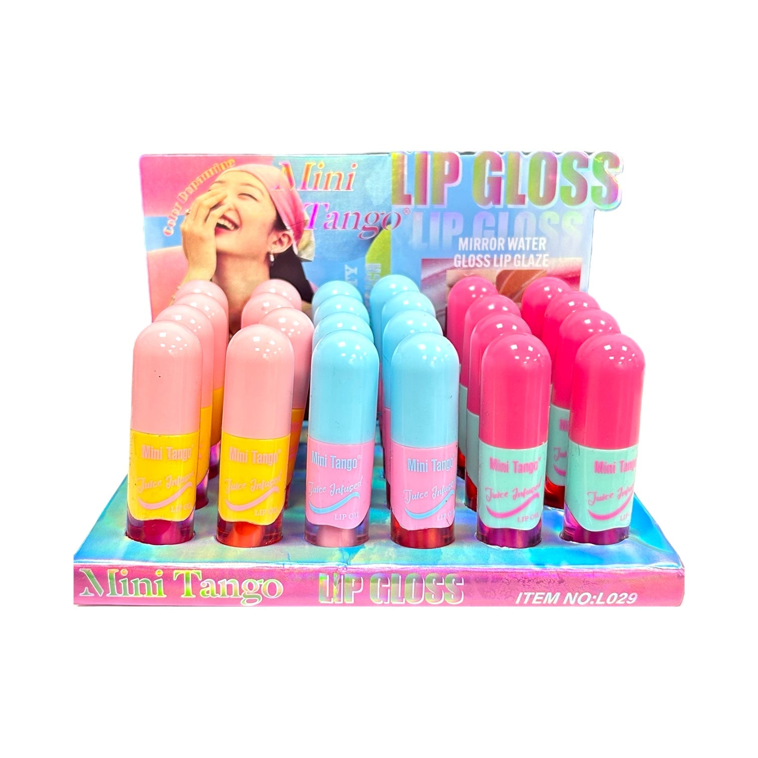 BRILLO GLOSS LIP OIL JUICE INFUSED APLICADOR GRANDE MINI TANGO