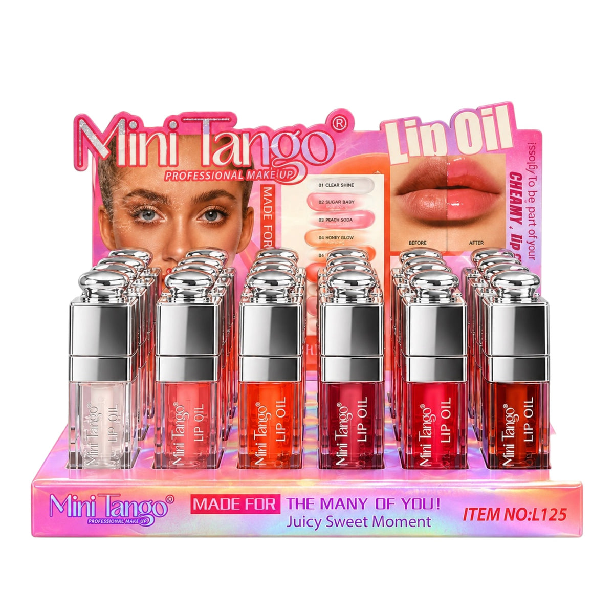 BRILLO GLOSS LIP GLOW OIL 6ML MINI TANGO