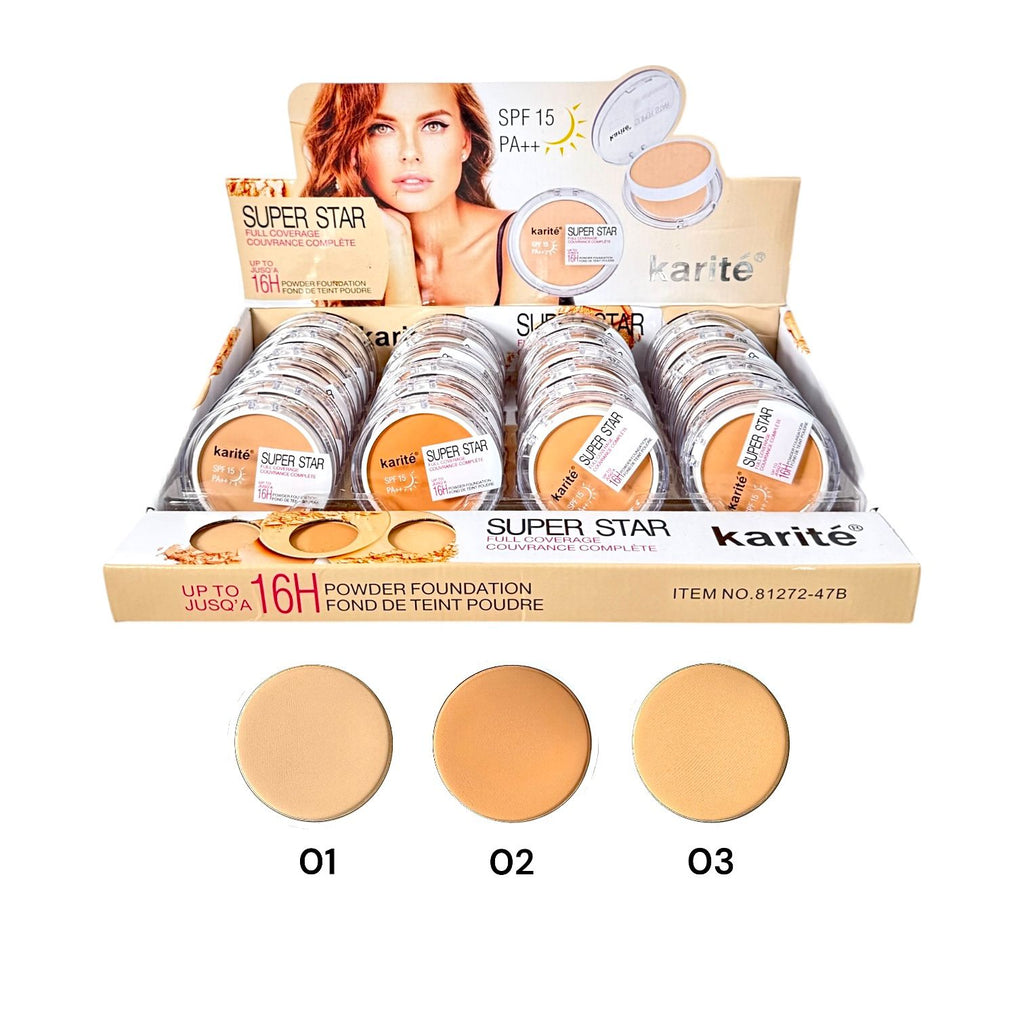 POLVO COMPACTO 16H KARITE