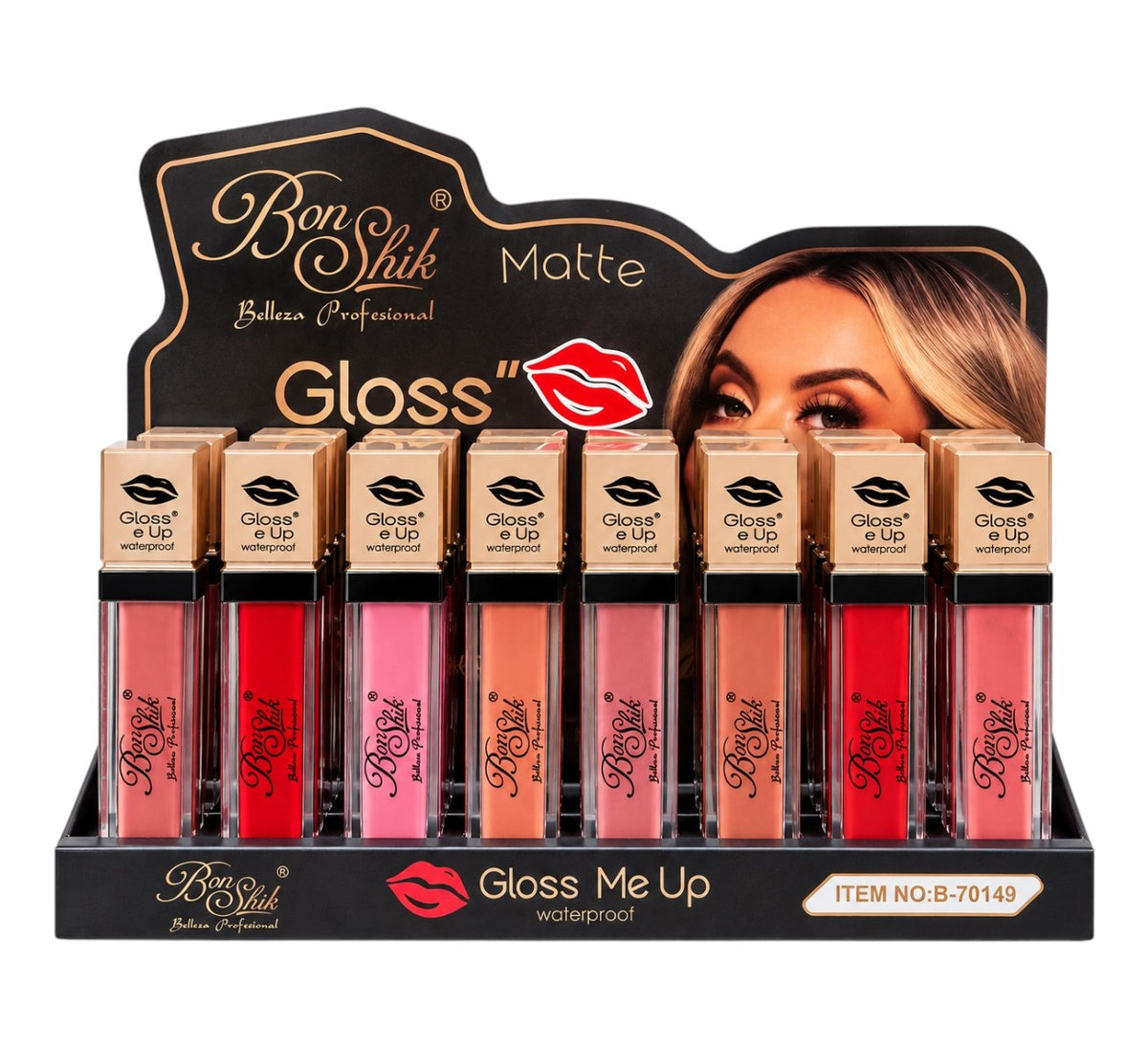 LABIAL LIQUIDO MATTE GLOSS ME UP BON SHIK