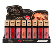LABIAL LIQUIDO MATTE GLOSS ME UP BON SHIK