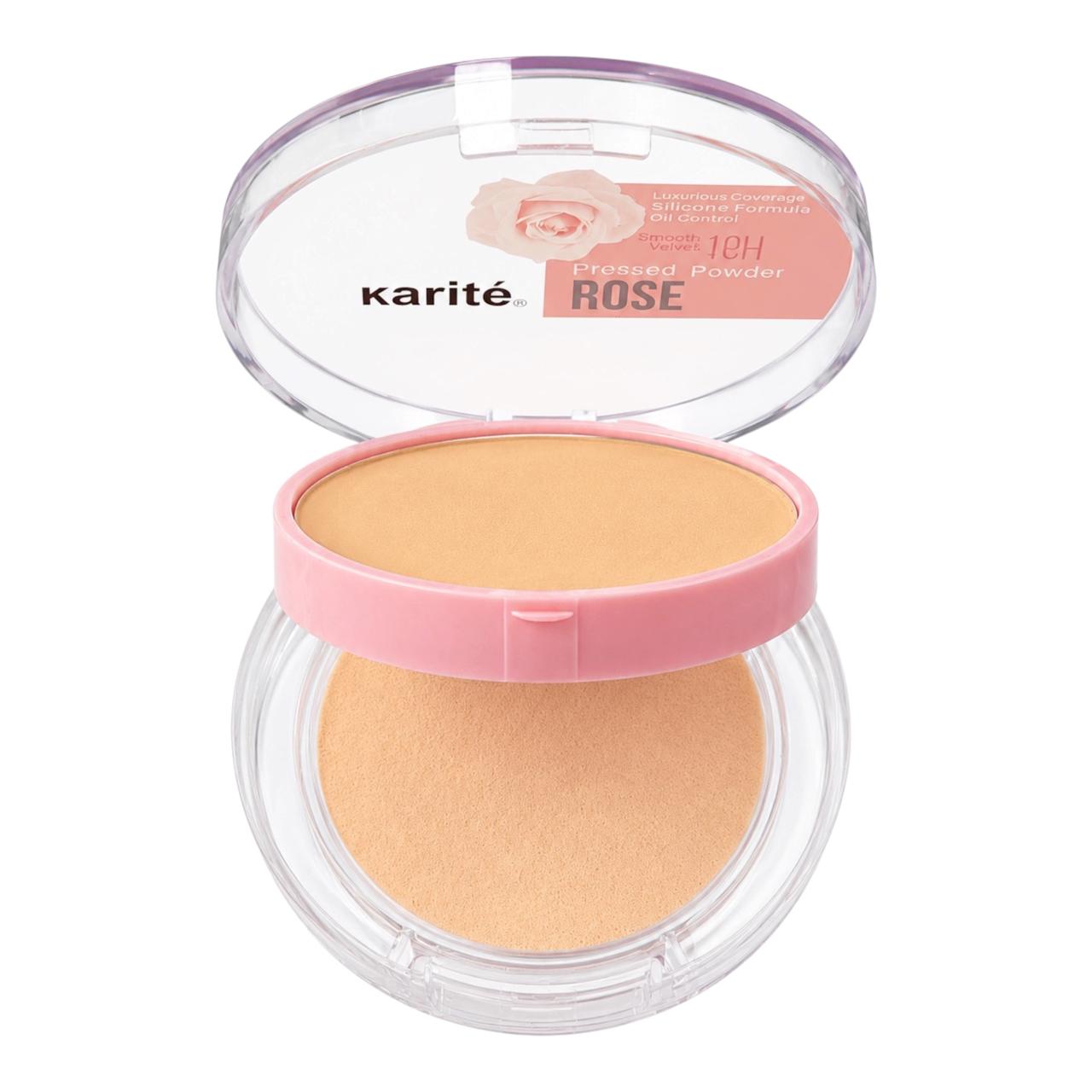 POLVO COMPACTO ROSE 16H ROSADO KARITE