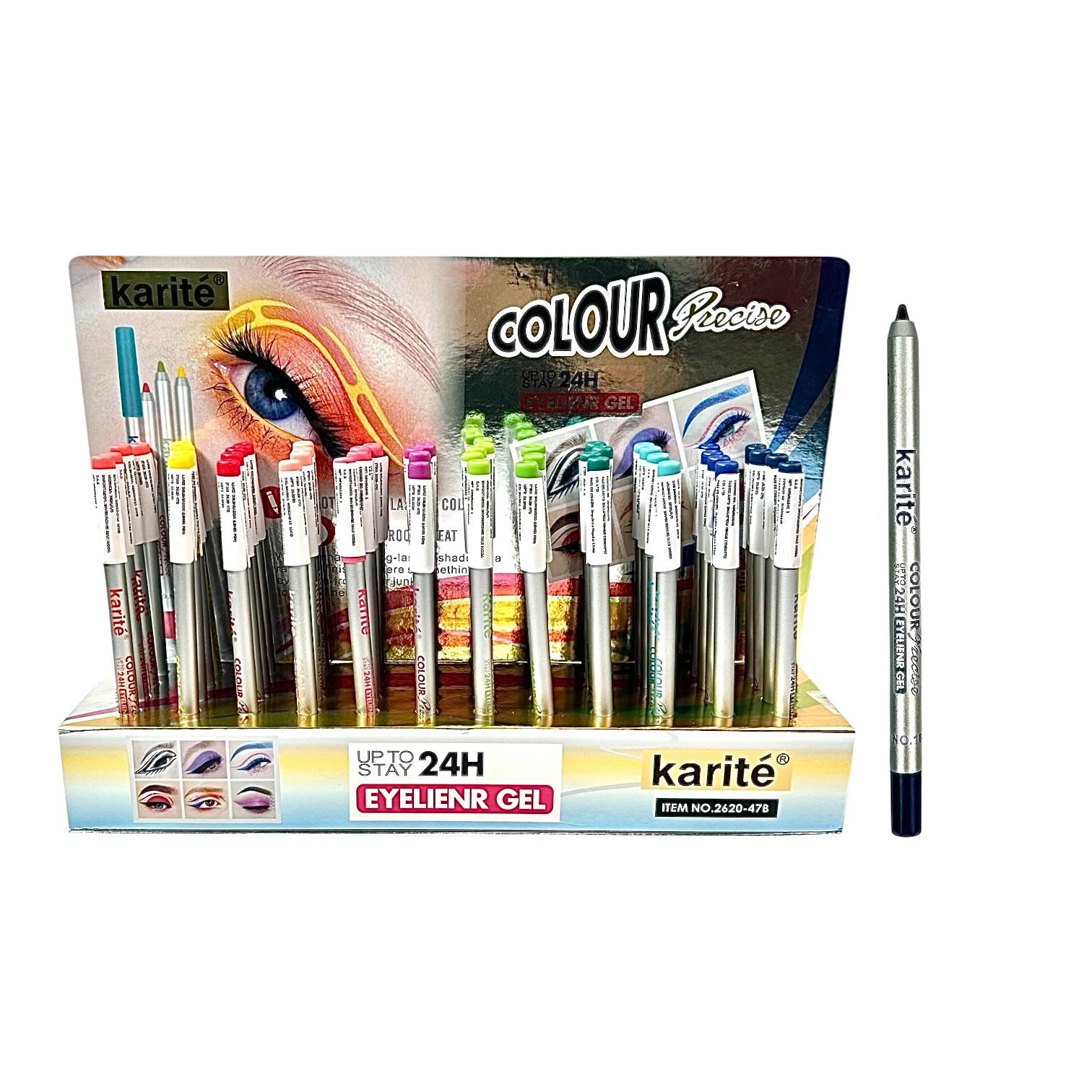 LAPIZ DELINEADOR GEL 24H COLOUR PRECISE KARITE