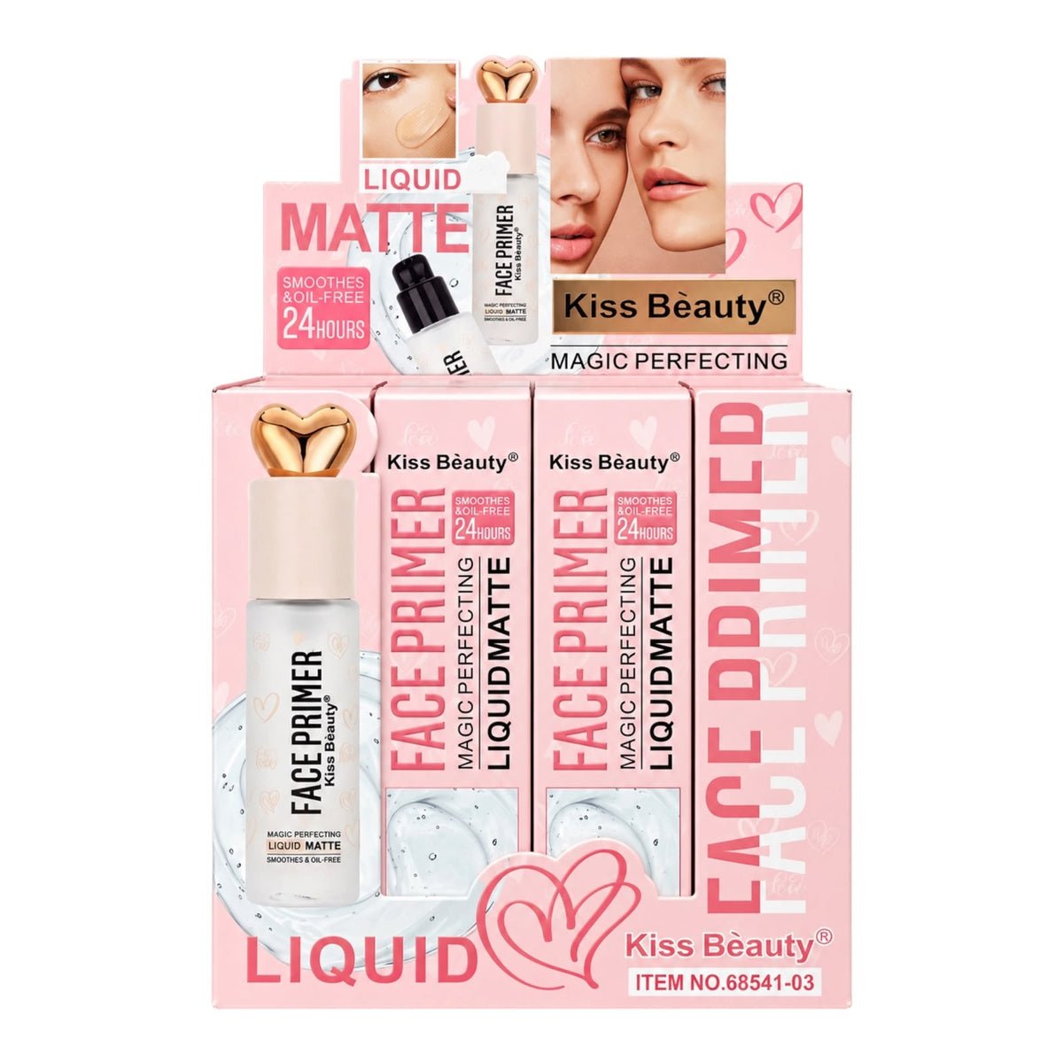 PRIMER LIQUIDO MATTE 24HOURS 35ML KISS BEAUTY