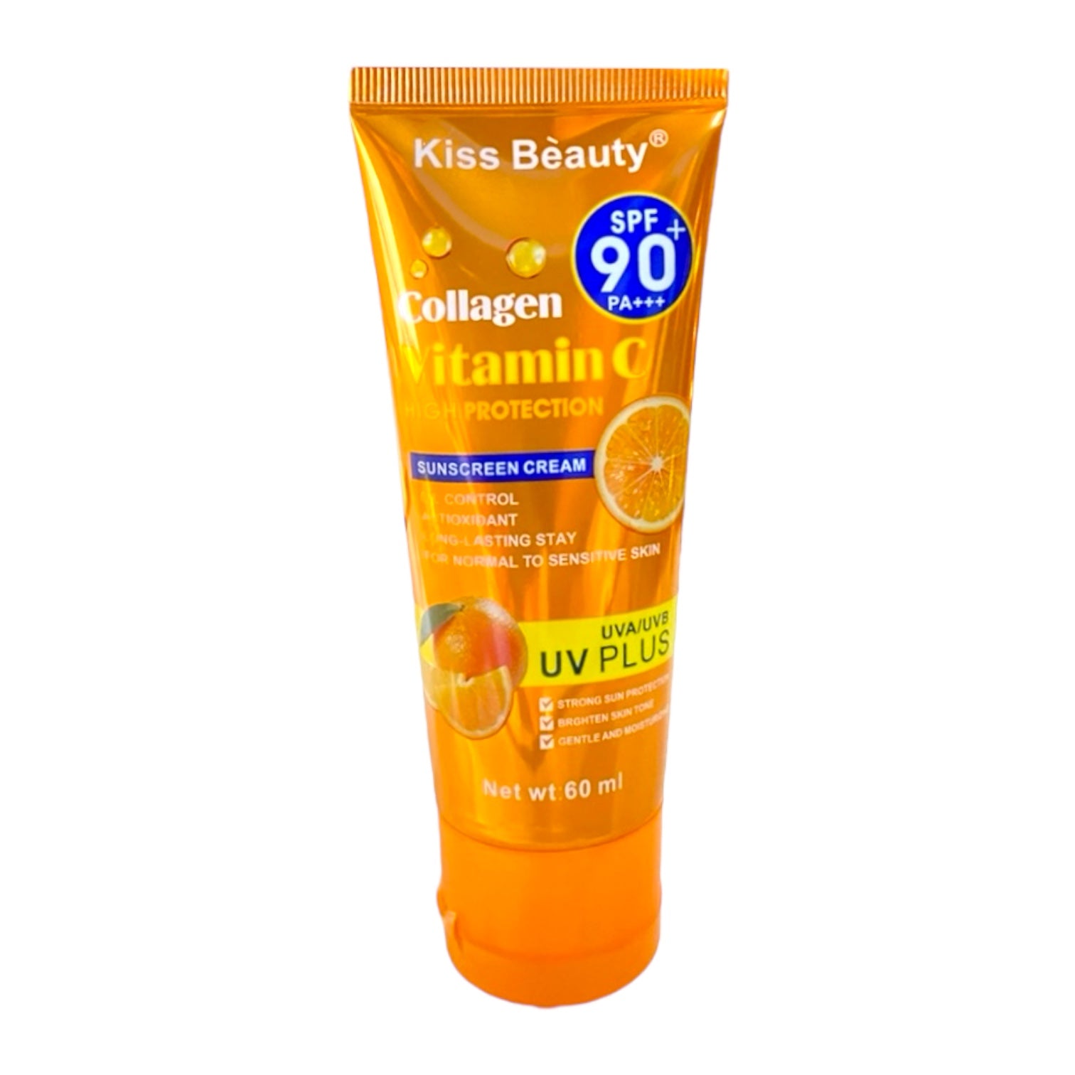 PROTECTOR SOLAR SPF90+ BOLSA KISS BEAUTY