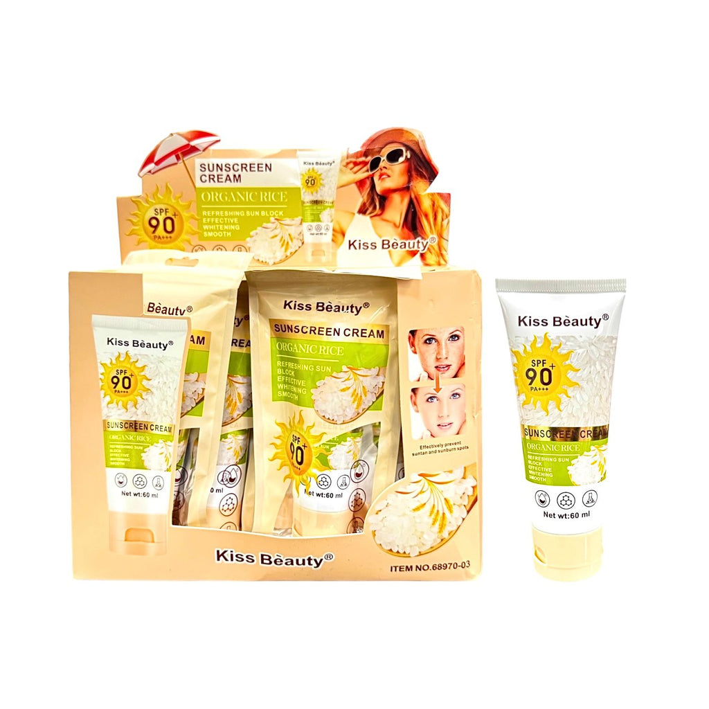 PROTECTOR SOLAR SPF90+ BOLSA KISS BEAUTY