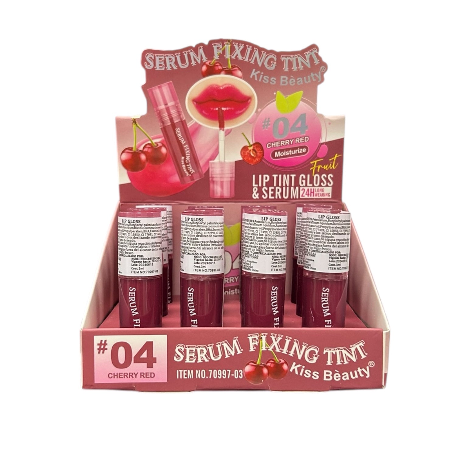 TINTA SERUM NATURAL KISS BEAUTY