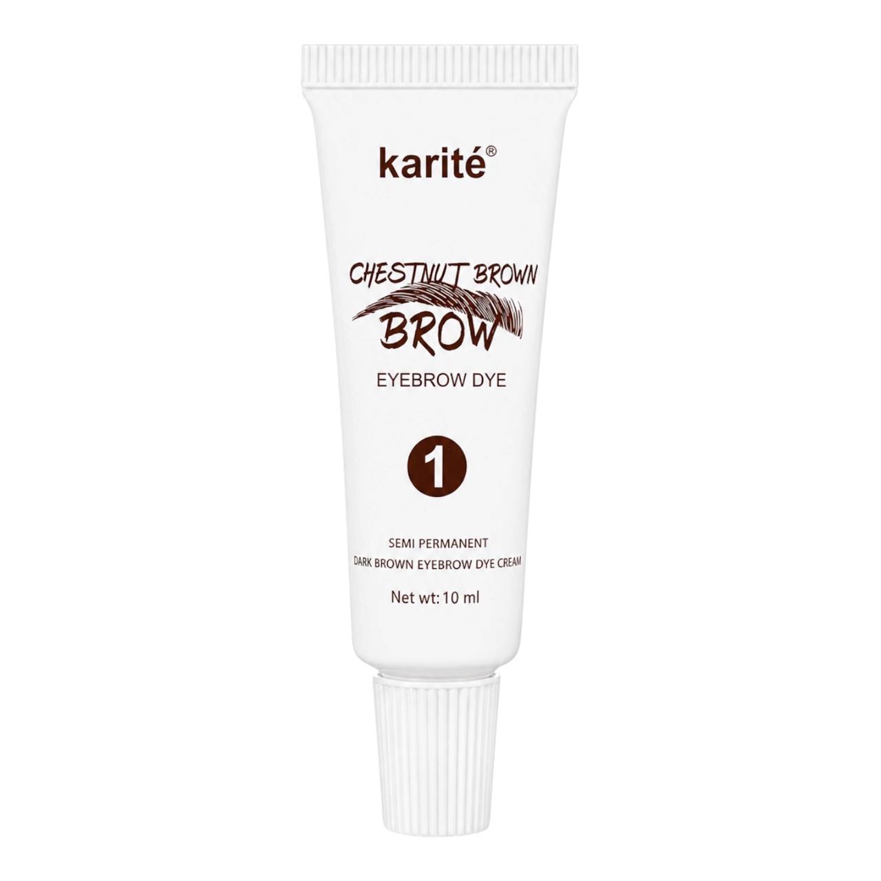 HENNA PARA CEJAS SEMI PERMANENT BROWN BROW KARITE