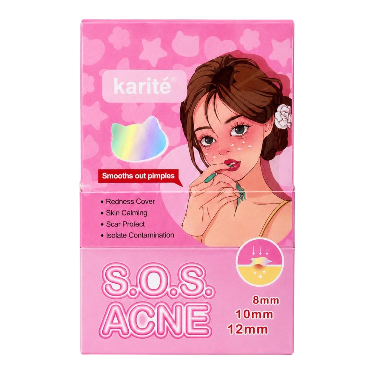 PARCHES DE ACNE X24 TORNASOL MUÑEQUITA S.O.S KARITE