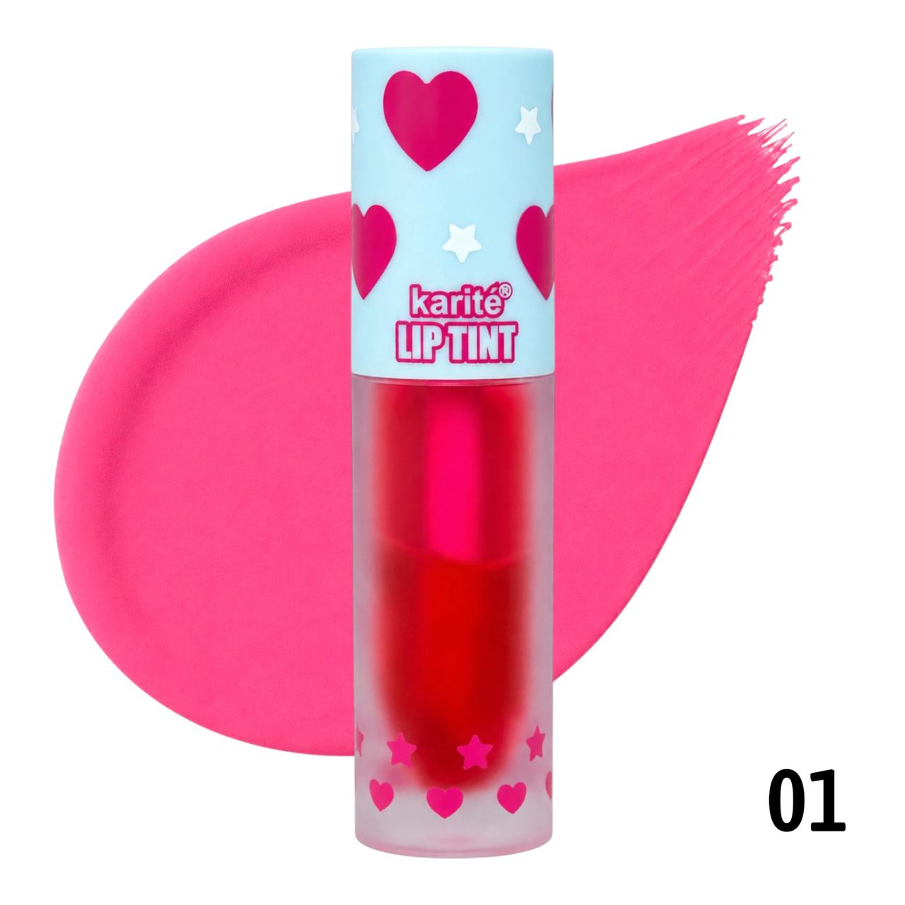 TINTA DE LABIOS CORAZONES ESTRELLITAS LIP TINT KARITE