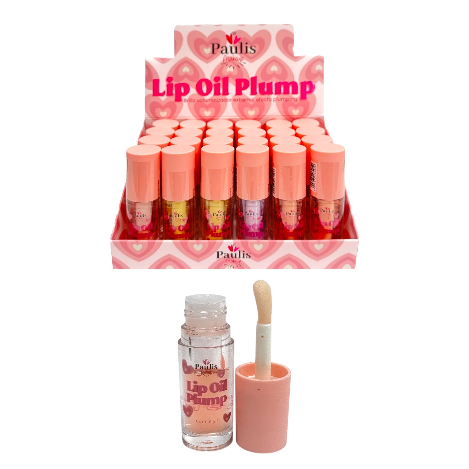 BRILLO VOLUMINIZADOR LIP OIL PLUMP 6ML APLICADOR GRANDE PAULIS
