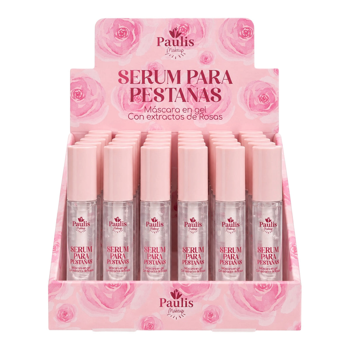 SERUM PARA PESTAÑAS CON EXTRACTOS DE ROSAS 14ML PAULIS