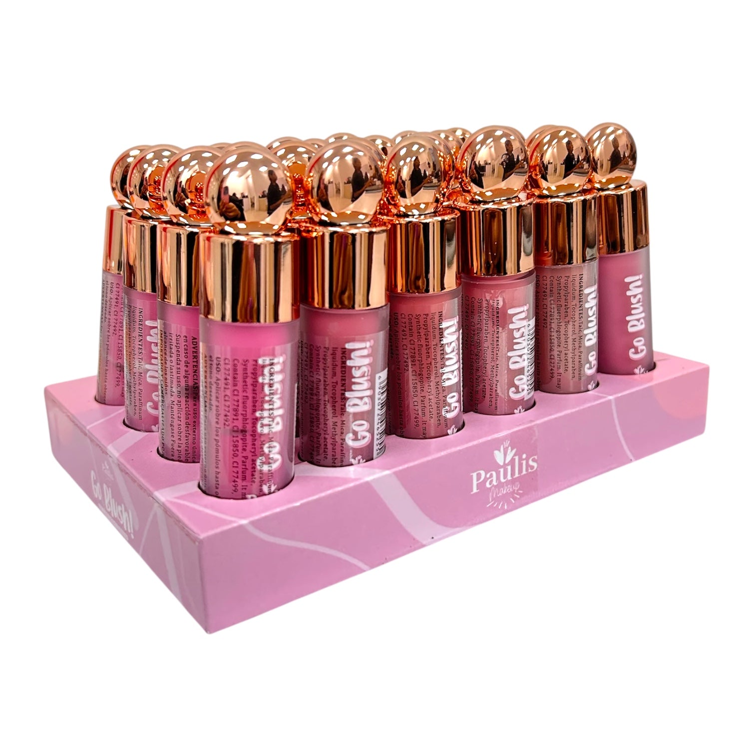 RUBOR LIQUIDO GO BLUSH 7ML PAULIS