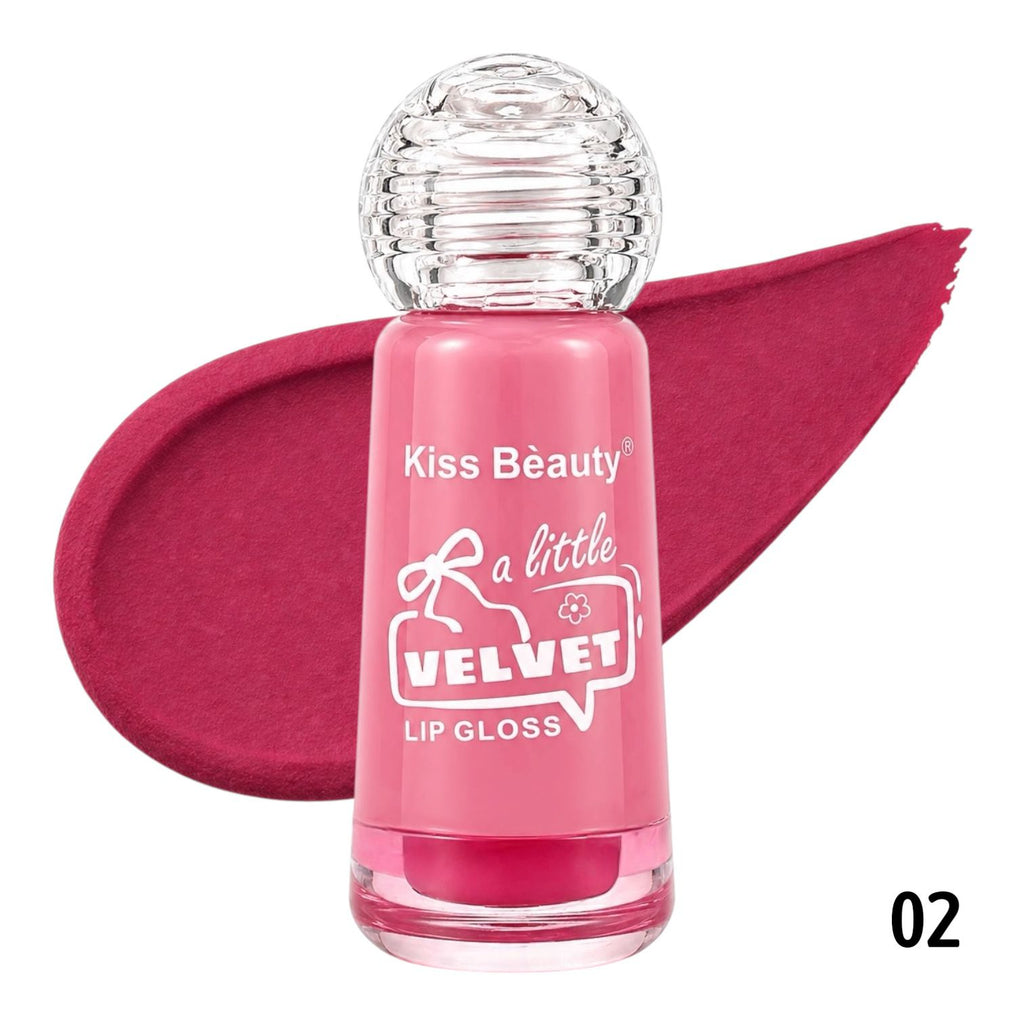 LABIAL LIQUIDO LITTLE VELVET 4ML KISS BEAUTY