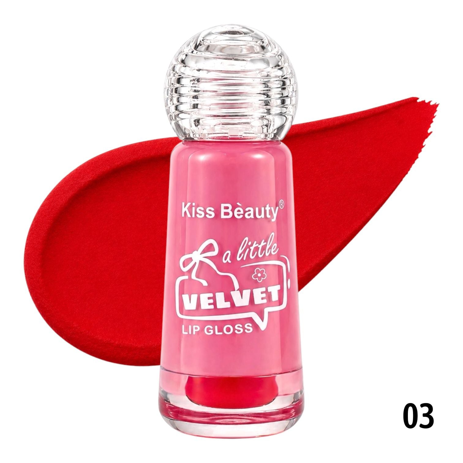 LABIAL LIQUIDO LITTLE VELVET 4ML KISS BEAUTY