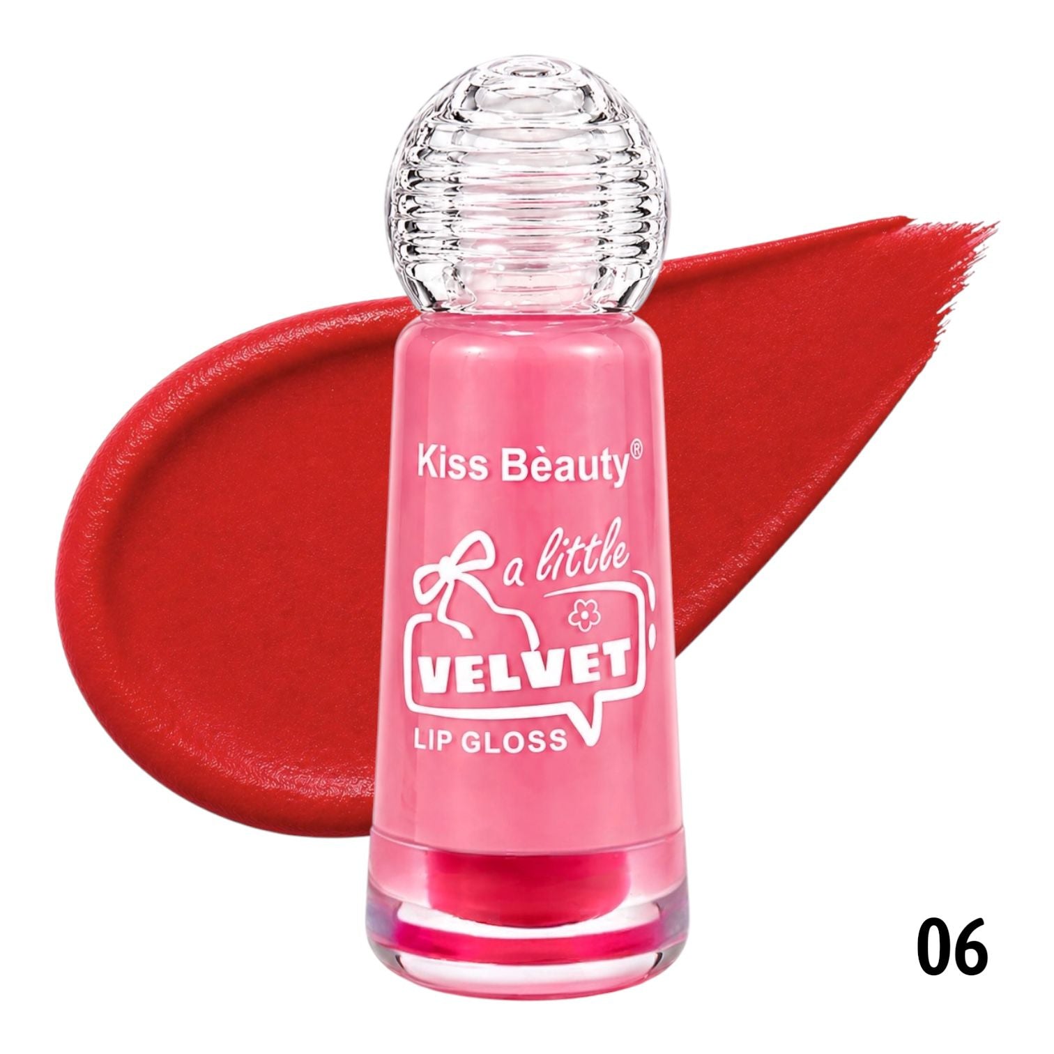 LABIAL LIQUIDO LITTLE VELVET 4ML KISS BEAUTY