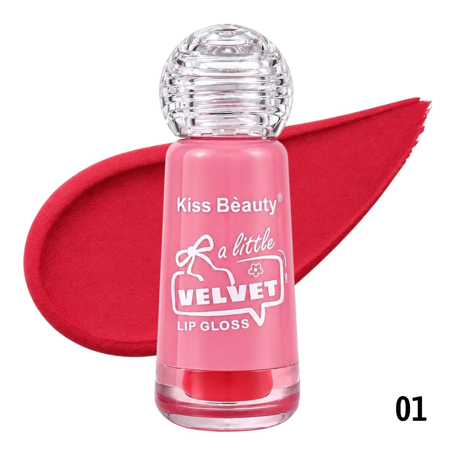 LABIAL LIQUIDO LITTLE VELVET 4ML KISS BEAUTY