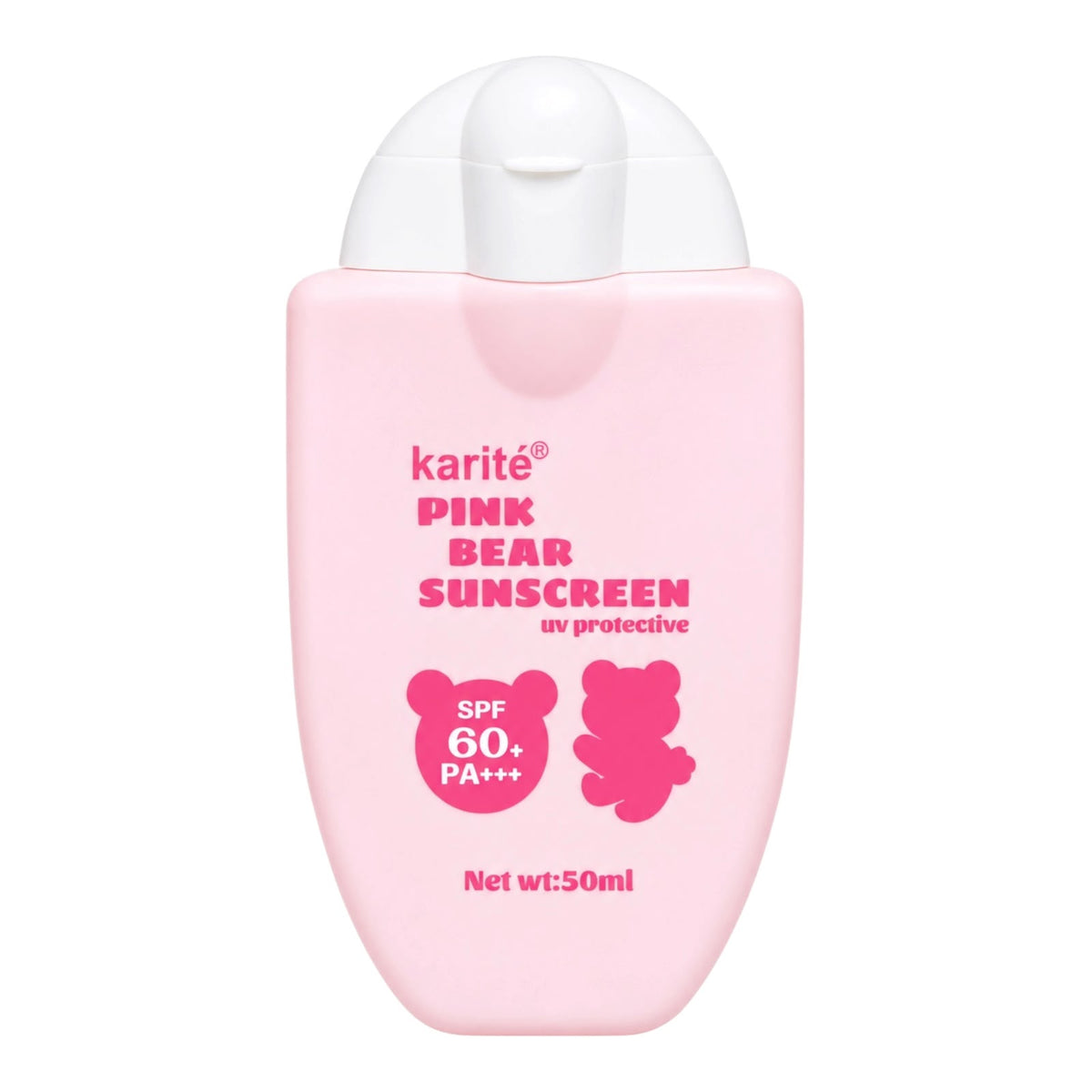 PROTECTOR SOLAR PINK BEAR SPF60+ OSITO KARITE