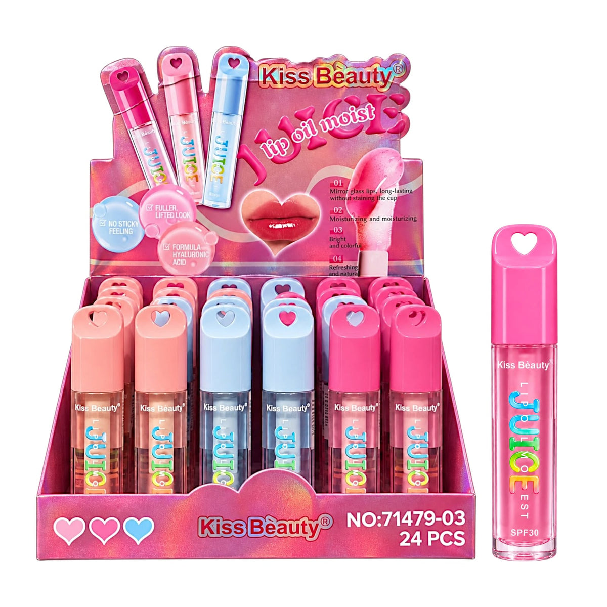 BRILLO GLOSS JUICE SPF30 5ML KISS BEAUTY