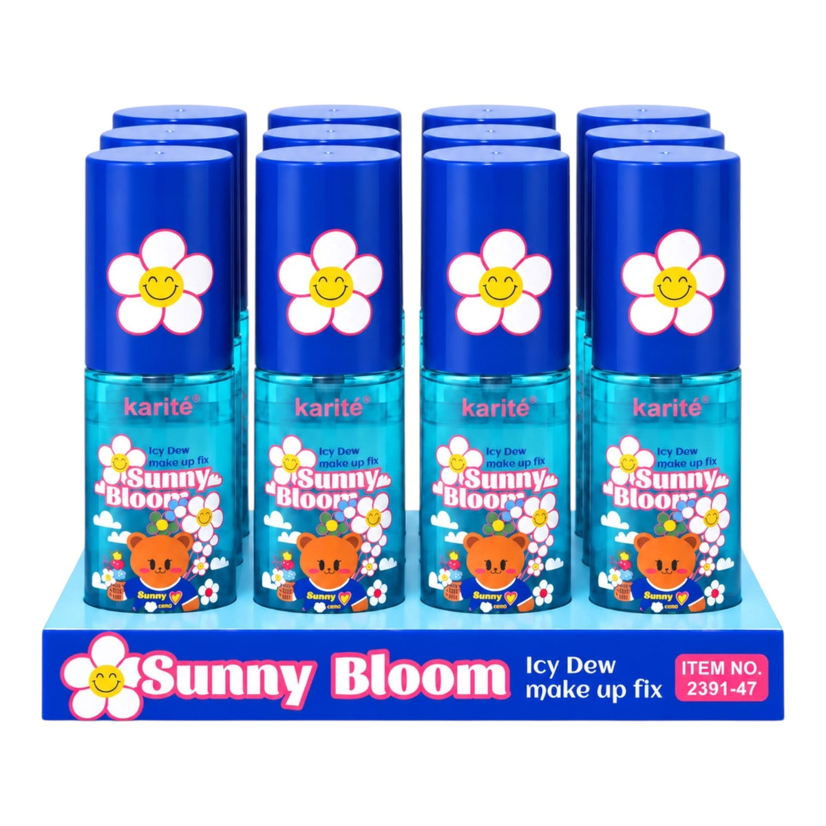 FIJADOR DE MAQUILLAJE SUNNY BLOOM FLORECITA OSITA 50ML KARITE