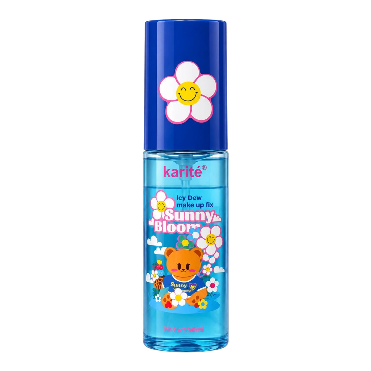 FIJADOR DE MAQUILLAJE SUNNY BLOOM FLORECITA OSITA 50ML KARITE