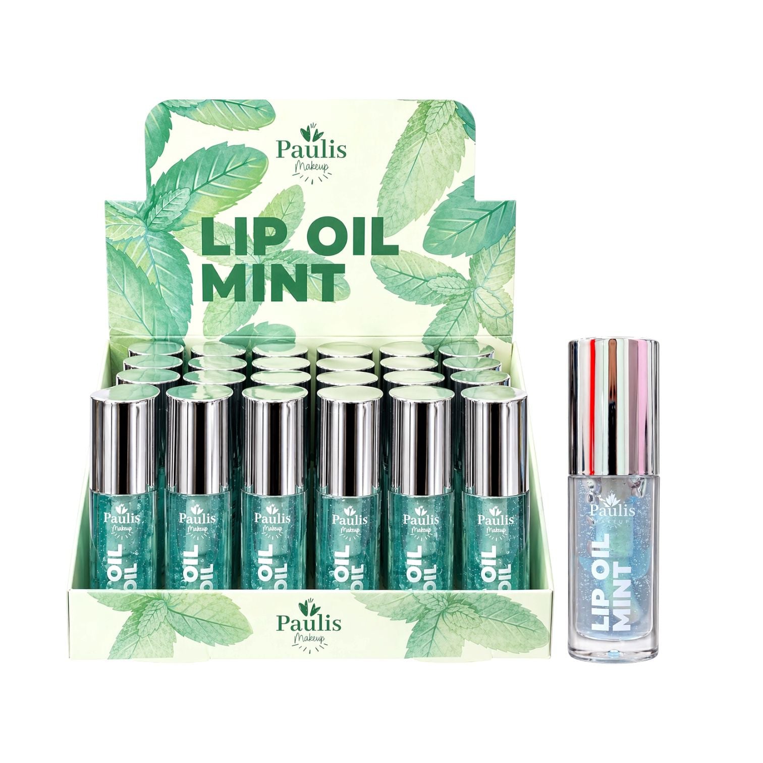 BRILLO GLOSS ESCARCHADO MENTOLADO APLICADOR GRANDE PAULIS