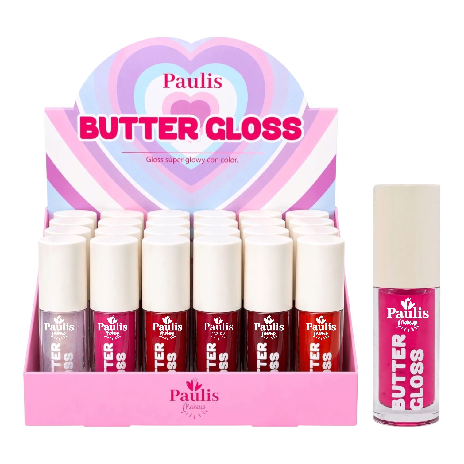 BRILLO APLICADOR GRANDE BUTTER GLOSS 6ML PAULIS