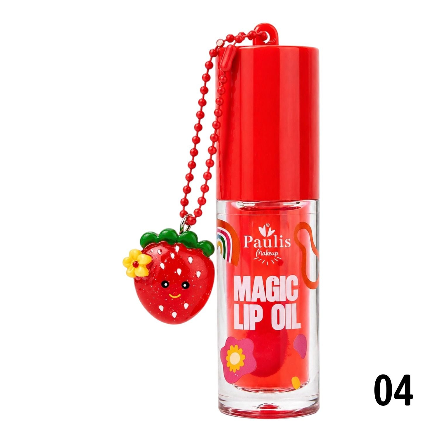 BRILLO MAGICO APLICADOR GRANDE MAGIC LIP OIL 6ML LLAVERO FRESITA PAULIS