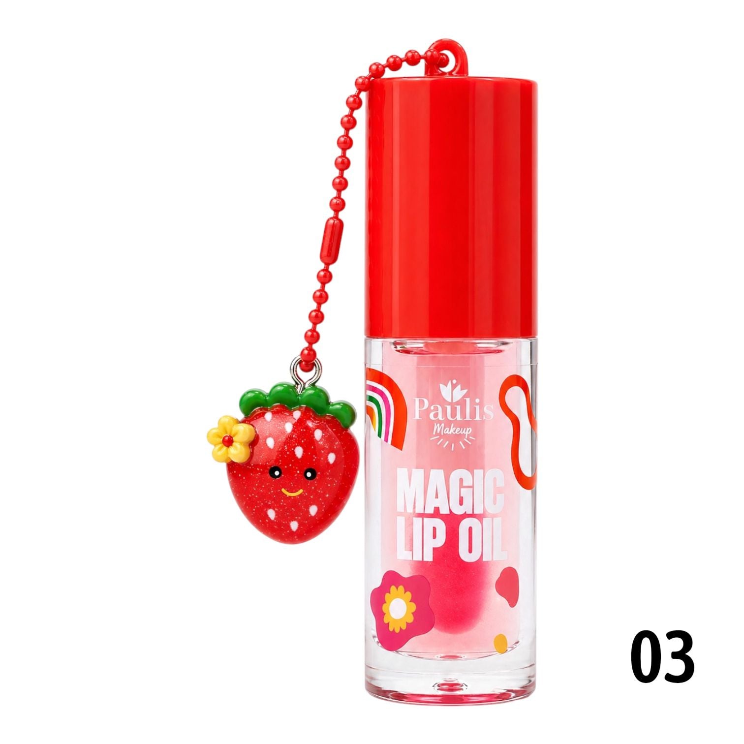 BRILLO MAGICO APLICADOR GRANDE MAGIC LIP OIL 6ML LLAVERO FRESITA PAULIS