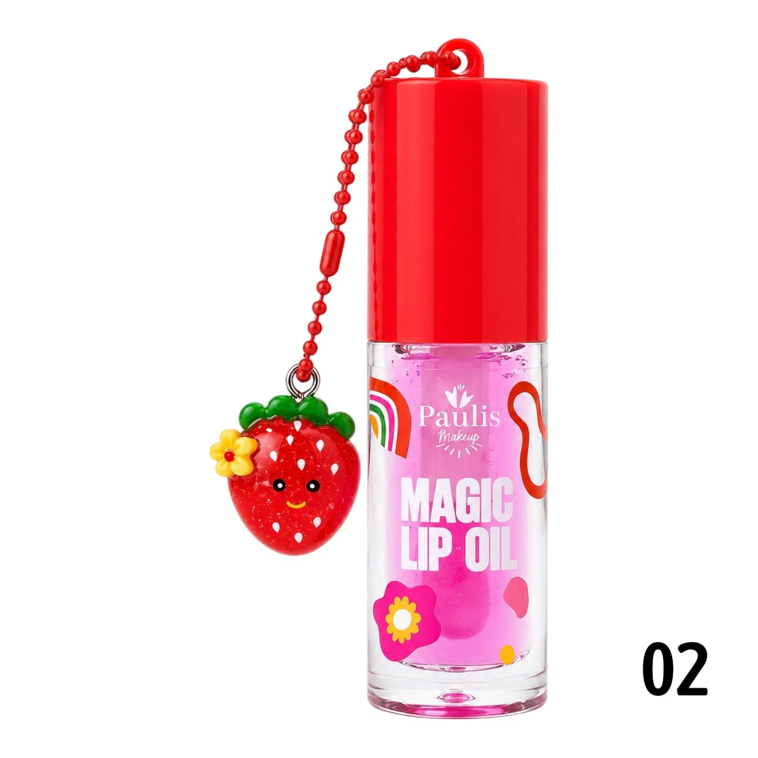 BRILLO MAGICO APLICADOR GRANDE MAGIC LIP OIL 6ML LLAVERO FRESITA PAULIS